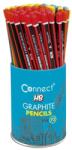 Connect Grafitceruza HB, háromszögletű, Connect 72 db/pohár - irodamarket