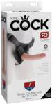 Pipedream - King Cock Strap on Harness with 7" Cock Light felcsatolható eszköz