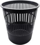 Bluering Papírkosár 16l, műanyag rácsos 315x305mm, Bluering® fekete - irodamarket