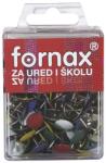 Fornax Rajzszeg BC-22 színes műanyag dobozban Fornax - irodamarket