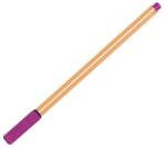 BLUERING Rostirón, tűfilc vízbázisú, 0, 5mm, hatszögletű test, Bluering® lila - irodamarket