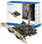 LogiLink PCI Express Kártya, 2 Soros Port