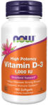 NOW Vitamin D-3 1000 IU softgels 180 comprimate