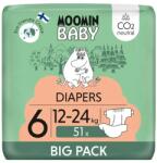 Muumi Baby Diapers 6 Junior 12-24 kg 51 db