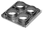 Zehnder Comfosystems Zehnder CW-M 220-4 x 90/P osztótető, 220 x 40 x 230 (990-323-611)