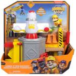Spin Master Parc de Distractii Psi Patrol, Spin Master, Rubble, 33x30cm, pentru copii peste 3 ani Figurina