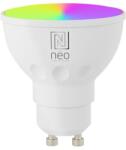 Immax NEO GU10 4, 8W RGB+CCT okos LED izzó, színes és fehér, dimmelhető, Zigbee (07777L)