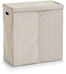 Zeller 61, 5 × 31 × 63 cm, dupla szennyestartó - bézs (14654)