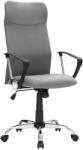 SONGMICS Irodai forgószék szövet huzattal dönthető, szürke (OBN034G01)