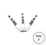 Cuesoul Tija darts cu arc Cuesoul TERO AK7P, alb, F, 53mm (CS684451)