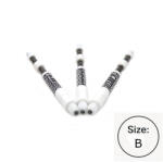 Cuesoul Tija darts cu arc Cuesoul TERO AK7P, alb, B, 40mm (CS684413)