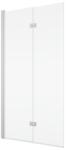 Ronal Bathrooms Paravan pentru cadă Ronal, Solino, plabilă, 90X150 cm, profil crom (SOLB2D0905007)