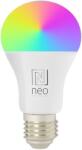Immax NEO LITE Smart LED izzó E27 9W RGB + CCT színes és fehér, tompítható, WiFi (07712L) - alza