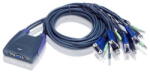 ATEN Switch KVM ATEN Aten CS64US 4-Port USB VGA/Audio Cable KVM Switch (CS64US-AT)