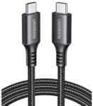 UGREEN Кабел Ugreen US567, от USB-C(м) към USB-C(м), 1m, 60W, черен (UGREEN-15373)