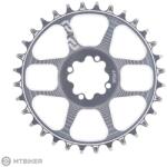 e*thirteen Helix Race lánctányér, 34 fogú, 1x12, ezüst