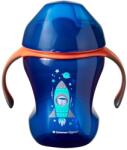 Tommee Tippee Неразливаща се чаша с мек накрайник Tommee Tippee, Синя, 230 ml, 6 m+ (TT.0135_boy)
