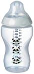 Tommee Tippee Бебешко шише Tommee Tippee - Easi Vent, Closer to Nature, с декорация панди, 340 ml, 3 m+ (TT.0041)