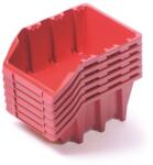 Prosperplast Пластмасови кутии 249x158x114mm Червено 6бр (KBILS25 3020)