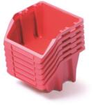 Prosperplast Пластмасови кутии 214x198x133mm Червено 6 бр (KBISS22 3020)