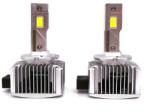  2 db LED D1S CANBUS izzók 16000lm Újdonság erősebb, mint a xenon Homologizálás