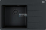 Franke Centro CNG 611-78 A jobbos Black collection matt fekete gránit mosogatótálca távvezérlővel (114.0658. 592)