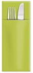 Compatible Șervețele (PAP-Airlaid FSC Mix) CutleryStar PREMIUM galben-verde 40 x 32 cm [50 buc]