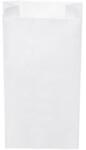 WIMEX Pungă de hârtie cu clin lateral alb 14+7 x 29 cm `1.5kg` [1000 buc]