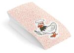 WIMEX Pungă de hârtie (PAP/PE) rezistentă la grăsime cu 2 straturi pentru pui 10, 5+5, 5 x 24 cm `1/2` [100 buc]