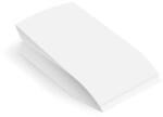 WIMEX Pungă de hârtie (PAP/PE) 2 straturi rezistentă la grăsime, albă 15+8 x 30 cm `Maxi` [100 buc]