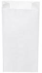 WIMEX Pungă de hârtie cu clin lateral alb 12+5 x 24 cm `1kg` [1000 buc]