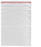 WIMEX Pungă cu sigilare rapidă (LDPE) transparentă 8 x 18 cm [10 x 100 buc]