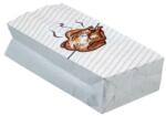 WIMEX Geantă termică (PAP/ALU) rezistentă la grăsime cu 3 straturi 13+8 x 28 cm `1/1` pentru păsări de curte [100 buc]