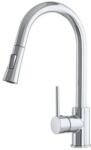 Gamma Taru II. Mosogató Csaptelep - Kihúzható, Zuhanyfejes, Króm (BTS-CH)