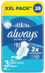 Always Ultra Super Extra egészségügyi szárnyas betét, 3-as méret (28 db) - pelenka