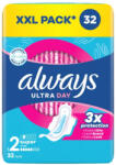 Always Ultra Day Super egészségügyi szárnyas betét, 2-es méret (32 db)