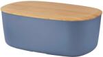 RIG-TIG Kenyértároló BOX-IT 34 cm, sötét kék, műanyag / bambusz, RIG-TIG (RIGZ003603)