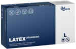 Espeon Gloves Latex Standard Powder Free Gloves White 100 ks mănuși L