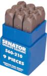 SENATOR 5.0 mm szám beütő készlet, 9 részes (SEN5601500K)
