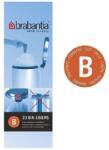Brabantia 180008 PerfectFit szemeteszsák 5 l, 20 db Kód: B