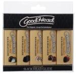 Doc Johnson Set 5 buc Lubrifianti pe Baza de Apa, Aroma Ciocolata, Diverse Sortimente, 5x30 ml