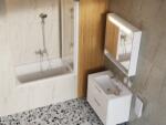 RAVAK CLASSIC II 120x70 N akrilkád (hófehér)