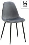 Modesto Design Lucy Bársony Étkezőszék Szürke (KHM-PM069-GREY-VELVET)