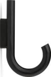Gejst Cârlig de perete, 19 cm, negru, stejar (10234) Agatator cuier