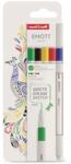 uni Tűfilc készlet, 0, 4 mm, UNI "Emott Vivid", 5 különböző szín (TUELENK5) - tintasziget
