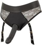 You2Toys - felcsatolható dildó alsóval (fekete) - sexshopcenter