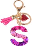 HARAHU Ábécé kulcstartó - S/Rózsaszín/Szív KP37988
