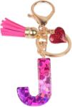 HARAHU Ábécé kulcstartó - J/Rózsaszín/Szív KP37980