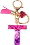 HARAHU Ábécé kulcstartó - T/Rózsaszín/Szív KP37989