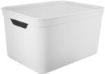 Rotho Tárolódoboz tetővel Deco 5l Szín: Fehér